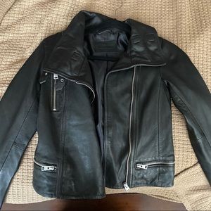 All Saints leather jacket